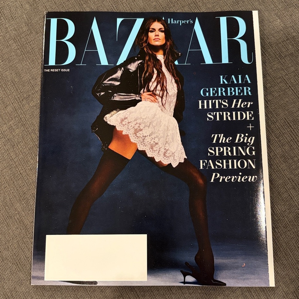 Harper’s Bazaar Magazine - February 2026 - Kaia Gerber - NEVER READ!   fashion